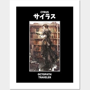 Cyrus Octopath Traveler Posters and Art